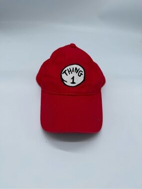 Red "Thing 1" Kids Baseball Cap